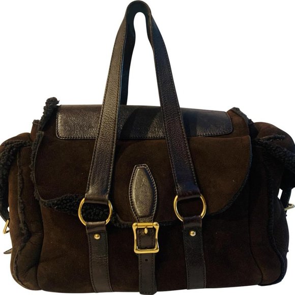 Saint Laurent Suede Bag YSL